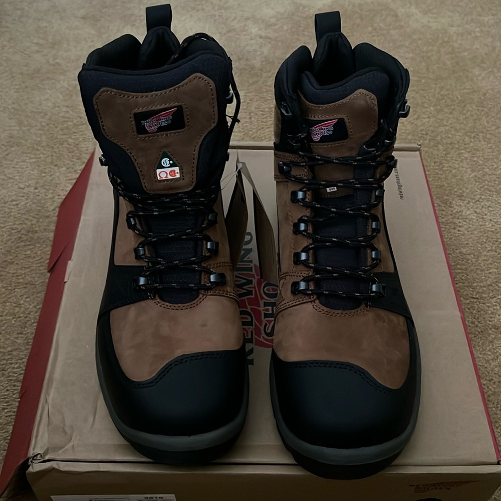Red Wing Tradesman Style 3519, 6-inch waterproof CSA safety toe boot Size 14